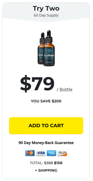 Audifort 1 bottle $158